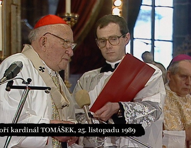 Zakázaný Bůh - Generál bez vojska - Z filmu - kardinál František Tomášek