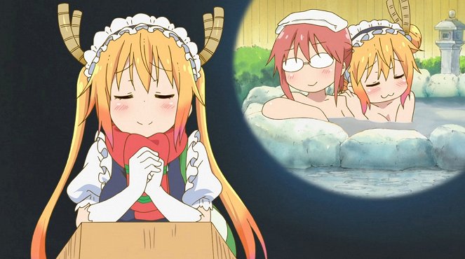 Kobajaši-san či no Maid Dragon - Nenmacu nenši! (Comiket neta arimasen) - Z filmu