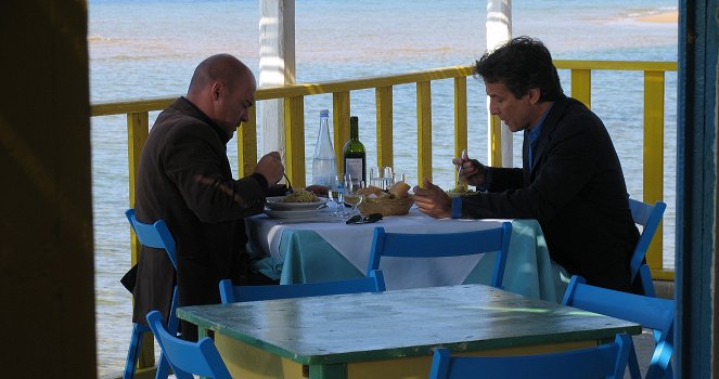 Komisař Montalbano - Série 7 - Motýlí křídla - Z filmu - Luca Zingaretti, Cesare Bocci