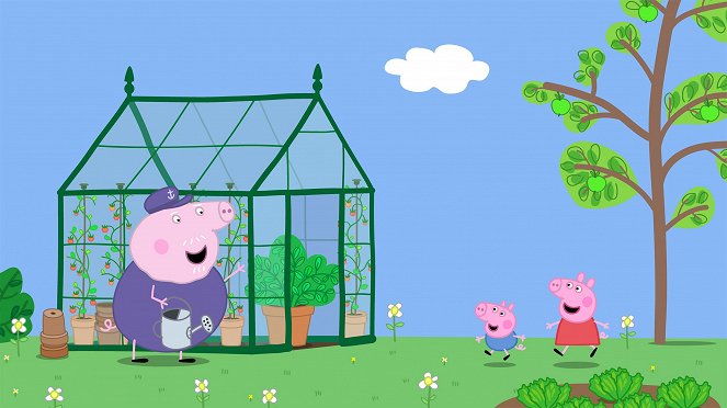 Prasátko Peppa - Grandpa Pig's Greenhouse - Z filmu
