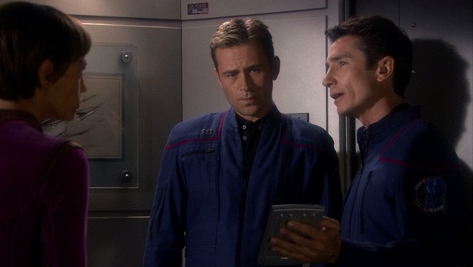Star Trek: Enterprise - Série 4 - Bouřková fronta, část 1. - Z filmu - Connor Trinneer, Dominic Keating