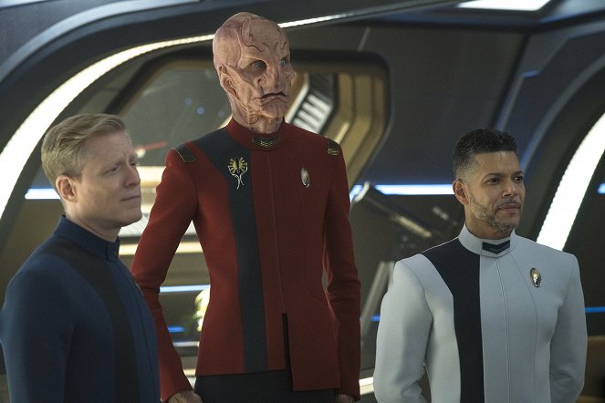 Star Trek: Discovery - Spojíme se? - Z filmu - Anthony Rapp, Doug Jones, Wilson Cruz
