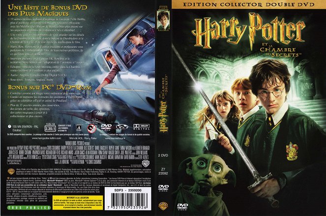 Harry Potter a Tajemná komnata - Covery