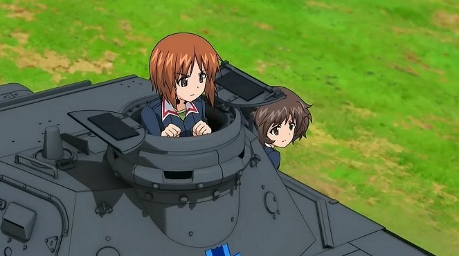Girls und Panzer - Ikkaisen, hakunecu šitemasu! - Z filmu