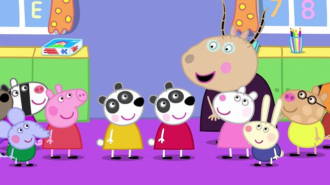 Prasátko Peppa - Série 6 - The Panda Twins - Z filmu