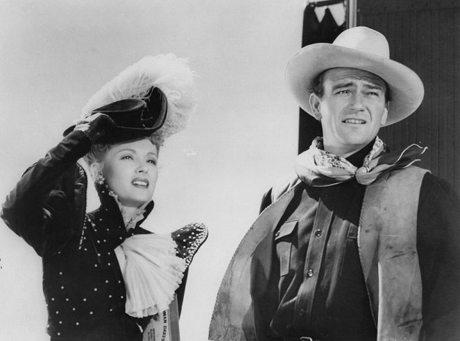 Martha Scott, John Wayne