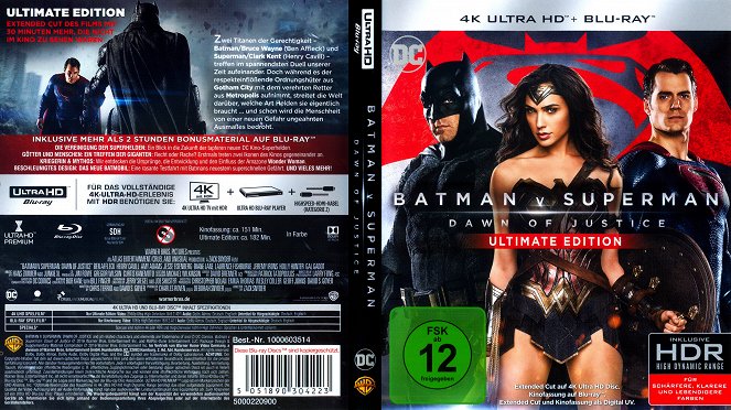 Batman v Superman: Úsvit spravedlnosti - Covery