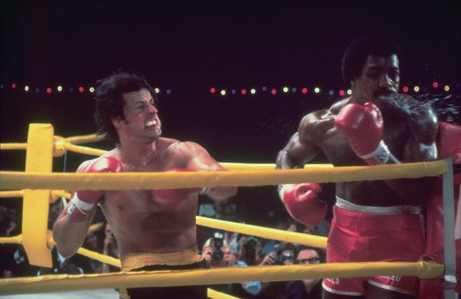 Rocky II - Z filmu - Sylvester Stallone, Carl Weathers