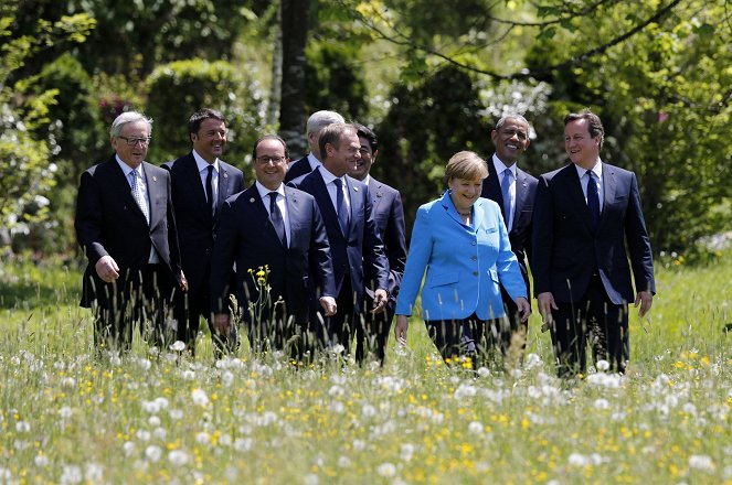 Merkelová - Z filmu - Angela Merkel, Barack Obama, David Cameron