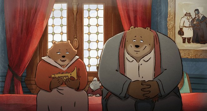Myška a medvěd na cestách - Z filmu