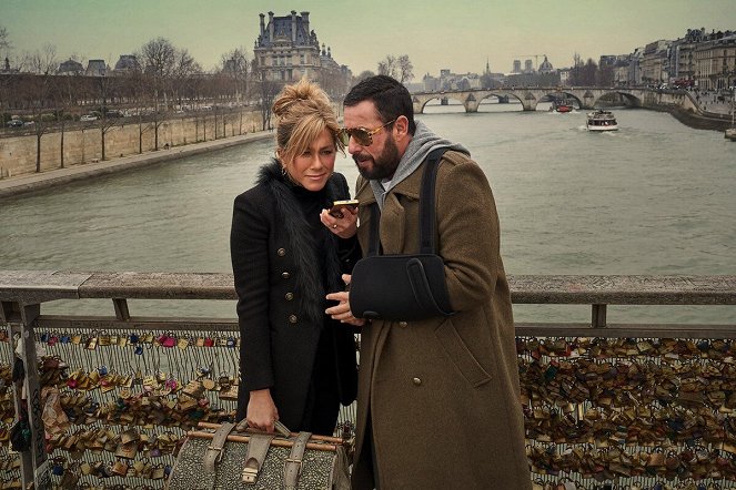 Vražda v Paříži - Z filmu - Jennifer Aniston, Adam Sandler