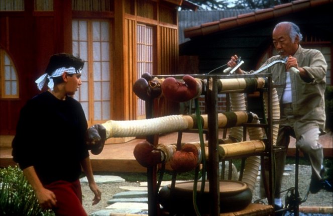 Karate Kid 3 - Z filmu - Ralph Macchio, Pat Morita