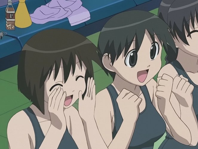 Azumanga daió: The Animation - Tanošii šokugjó / Pool pool pool / Ribbon / Futarikkiri / Ii hito? - Z filmu
