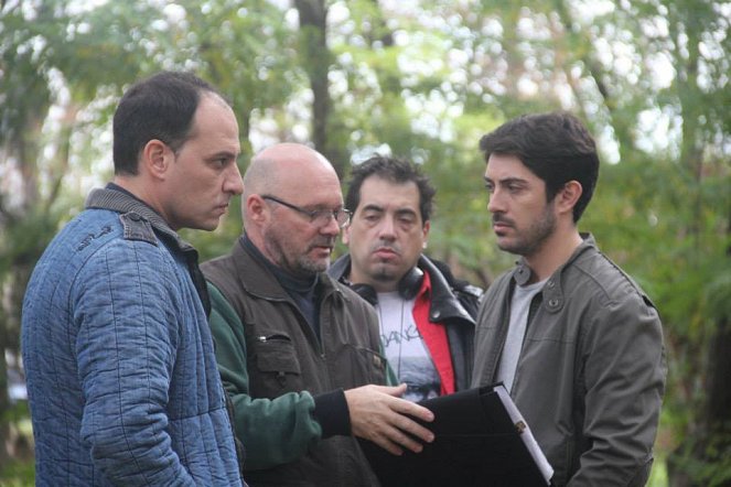 Ecuación - Z natáčení - Carlos Echevarría, Sergio Mazurek, Diego Alfonso