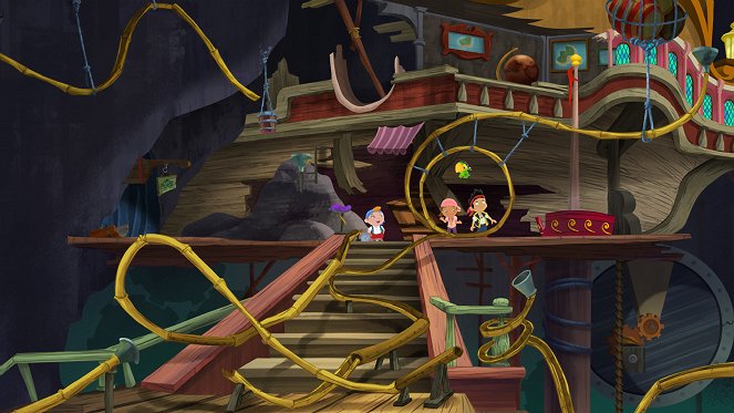 Jake a piráti ze Země Nezemě - Série 3 - Pirate Pals / Treasurefalls! - Z filmu