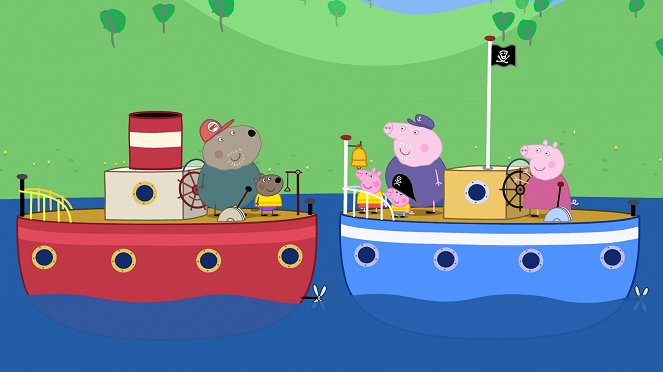Prasátko Peppa - Grandpa Pig's Boat - Z filmu