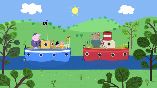 Prasátko Peppa - Polly's Boat Trip - Z filmu