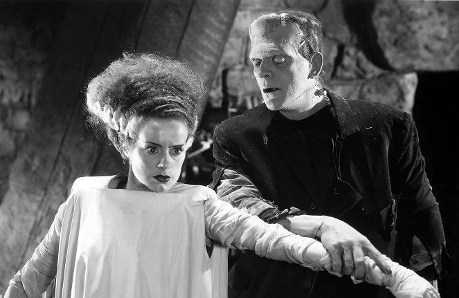 Bride of Frankenstein - Elsa Lanchester, Boris Karloff