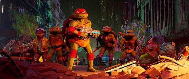 Želvy Ninja: Mutantí chaos - Z filmu