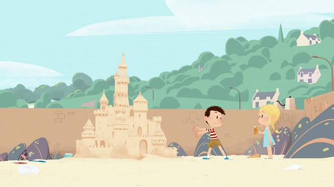 Le Petit Nicolas : Tous en vacances ! - Un chouette château de sable - Z filmu