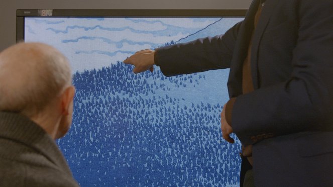 Hokusai: Stařec posedlý malováním - Z filmu