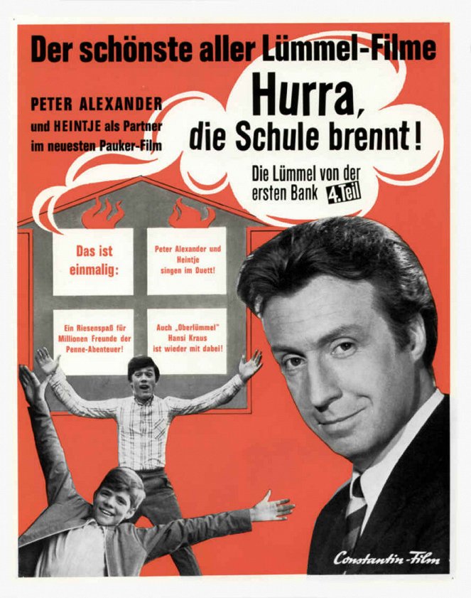 Hurra, die Schule brennt! - Plakáty