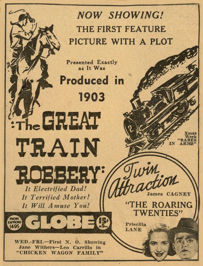 Velká železniční loupež - Plakáty