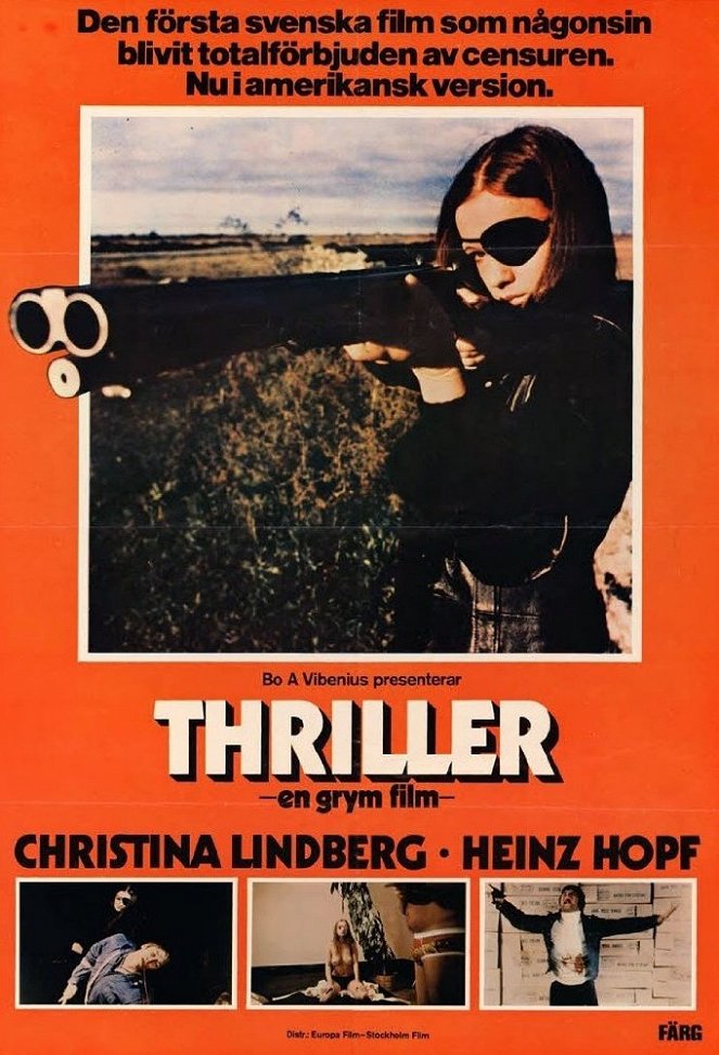 Thriller - drsný film - Plakáty