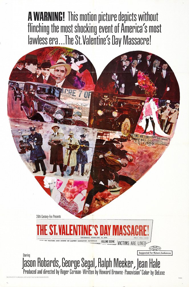 Masakr na svatého Valentýna - Plakáty