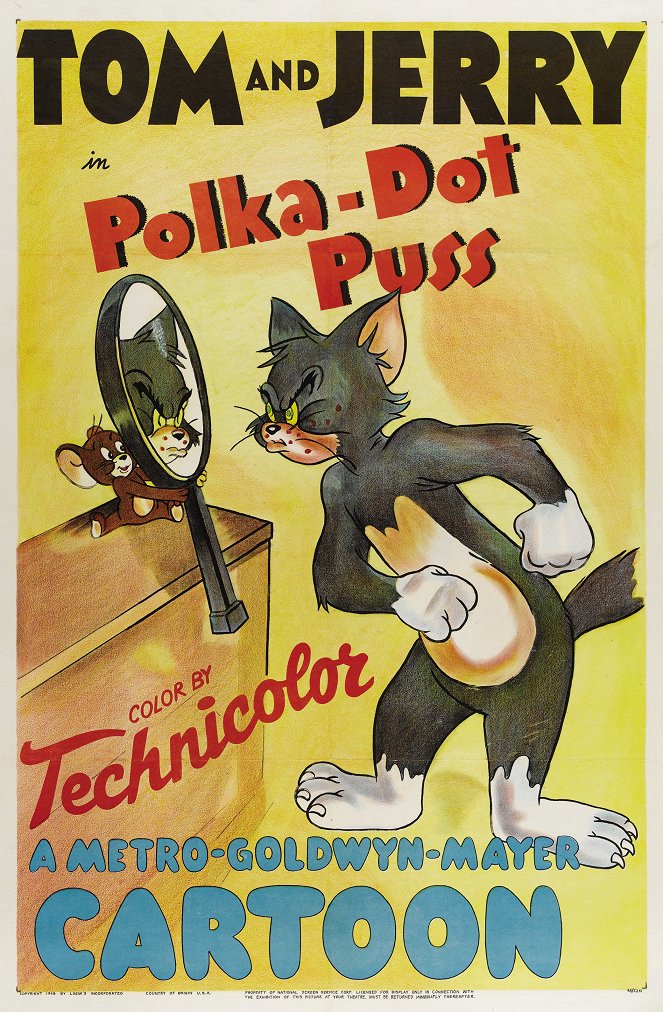 Tom a Jerry - Puntíkatá kočka - Plakáty