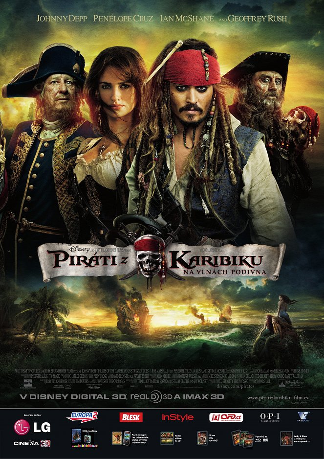 Piráti z Karibiku: Na vlnách podivna - Plakáty