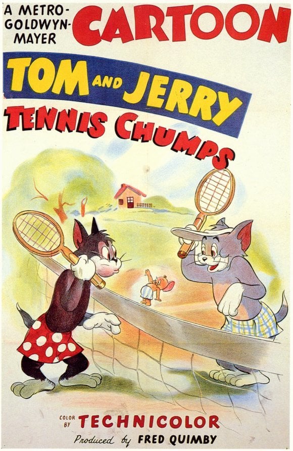 Tom a Jerry - Tenisový šampionát - Plakáty