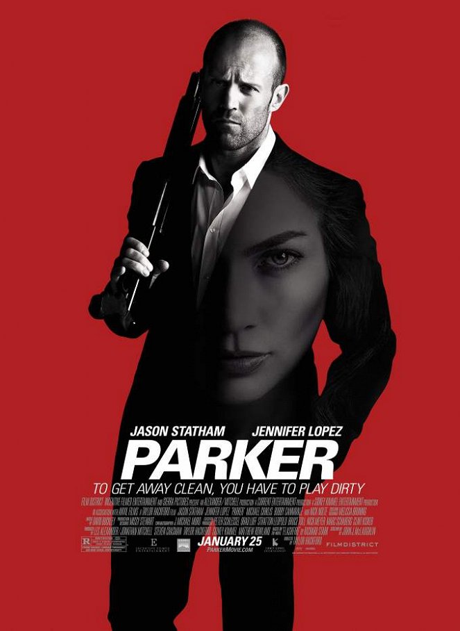 Nelítostný Parker - Plakáty