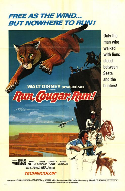 Run, Cougar, Run - Plakáty