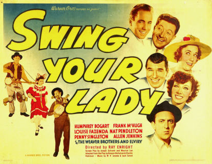 Swing Your Lady - Plakáty