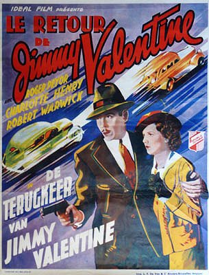 The Return of Jimmy Valentine - Plakáty