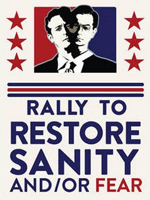 The Rally to Restore Sanity and/or Fear - Plakáty