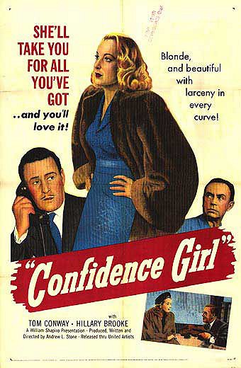 Confidence Girl - Plakáty