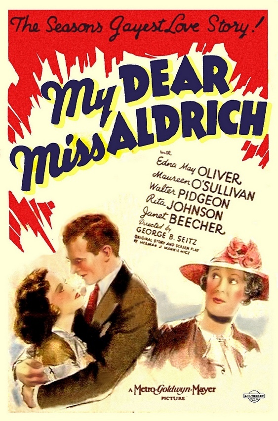 My Dear Miss Aldrich - Plakáty