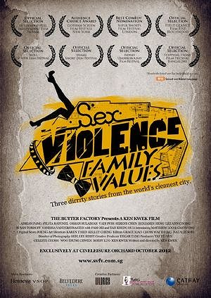 Sex.Violence.FamilyValues. - Plakáty