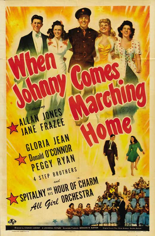 When Johnny Comes Marching Home - Plagáty