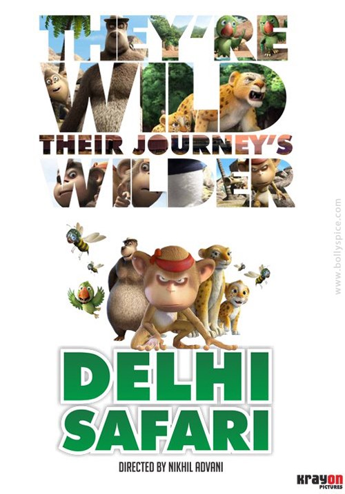 Delhi Safari - Plakáty