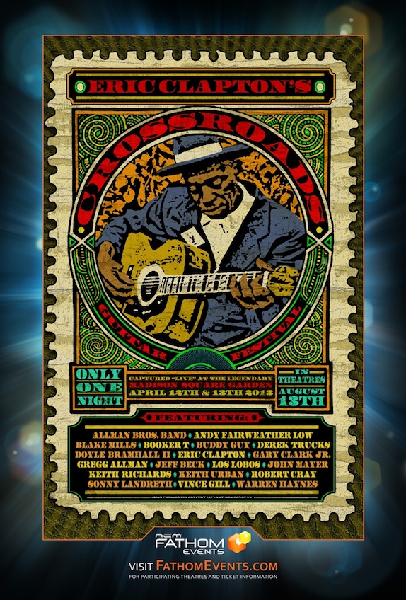 Eric Clapton's Crossroads Guitar Festival 2013 - Plakáty