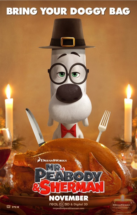 Dobrodružství pana Peabodyho a Shermana - Plakáty