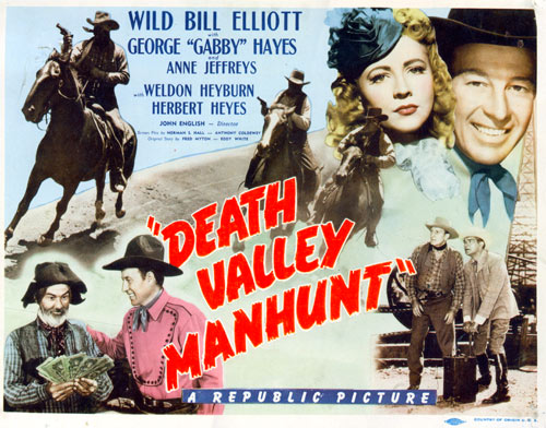 Death Valley Manhunt - Plakáty