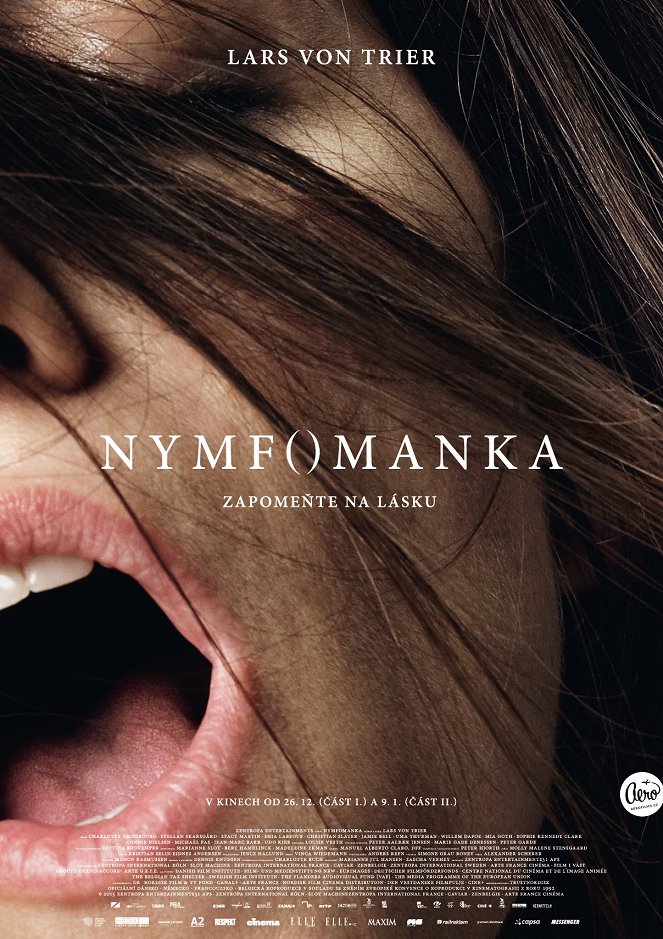 Nymfomanka, část I. - Plakáty