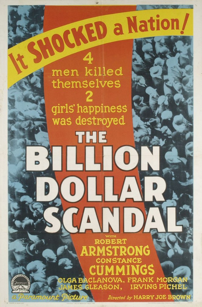 Billion Dollar Scandal - Plakáty