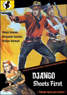 Django střílí první - Plakáty