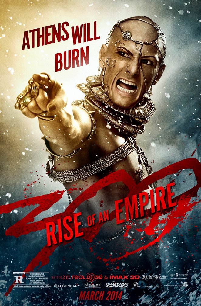 300: Vzestup říše - Plakáty