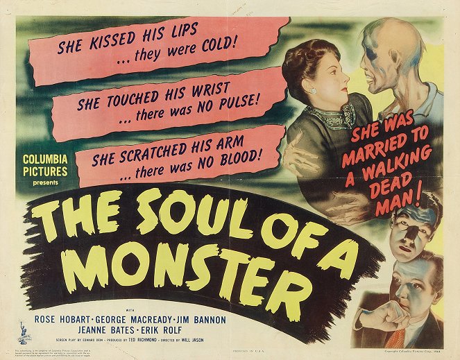 The Soul of a Monster - Plakáty